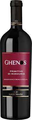 VINO PRIMITIVO GHENOS TORREVENTO CL75