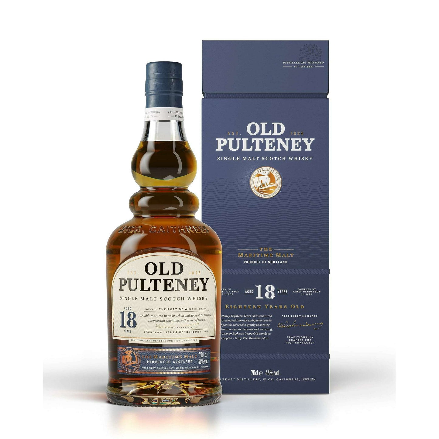 Whisky Old Pulteney 18 Y.o. Single Malt