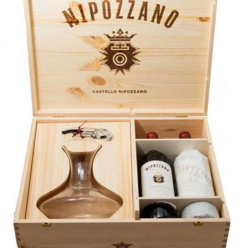 Cassetta Nipozzano 4 Bott+ Decanter