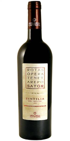 VINO TINTILIA DEL MOLISE SATOR CIANFAGNA