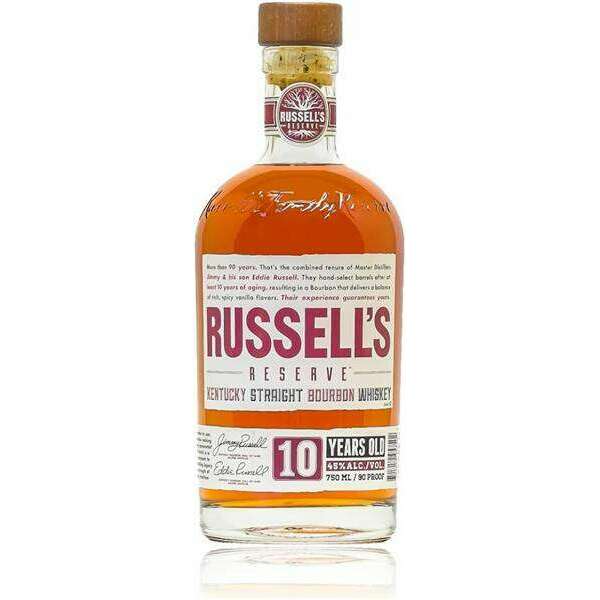 WHISKEY RUSSELLS RISERVE 10 YEARS CL.70
