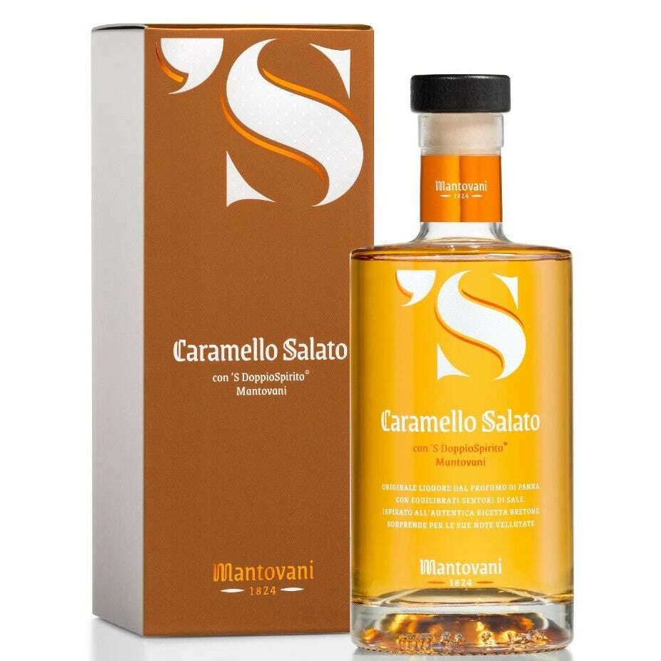 Grappa Al Caramello Salato Mantovani