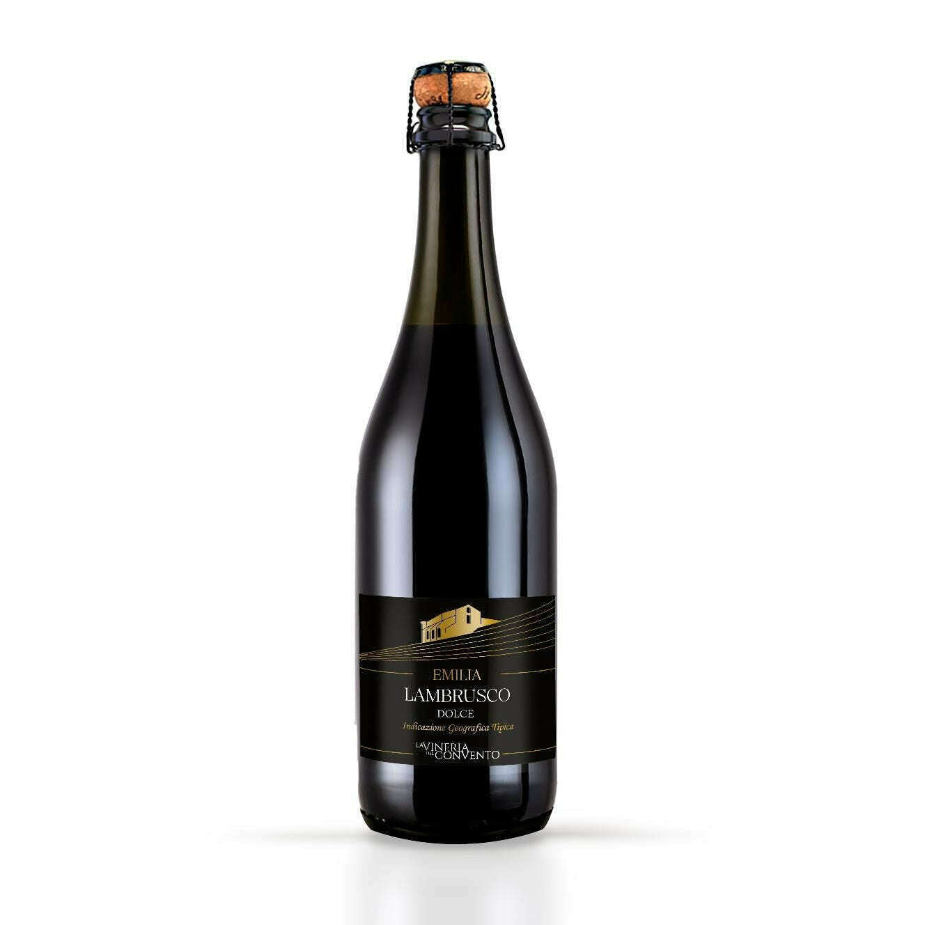 Vino Lambrusco Dolce Igt Convento Cl.75