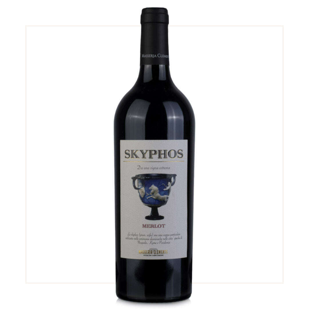 Vino Merlot Skyphos Masseria Frattasi