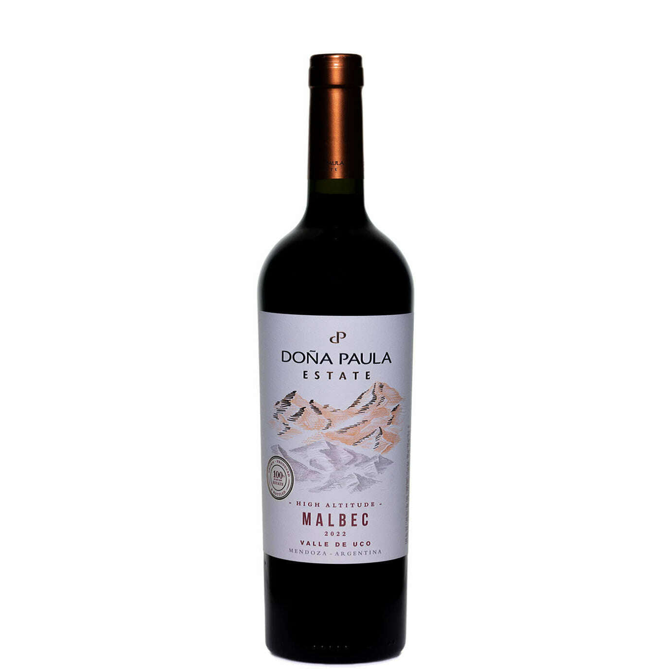 Vino Malbec Dona Paula Cl.75