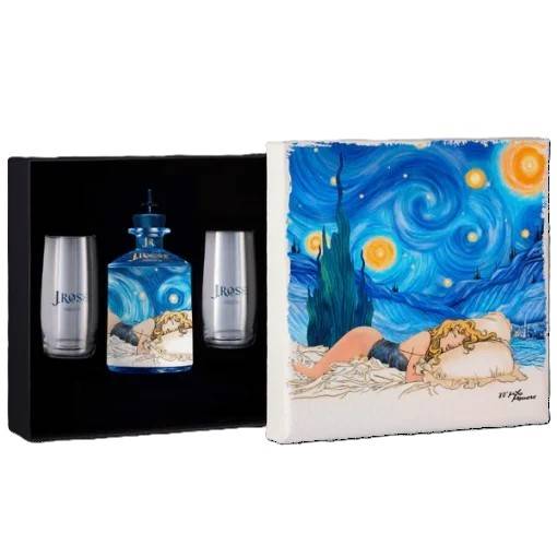 BOX GIN J.ROSE JR80 LIMITED EDITION +LED