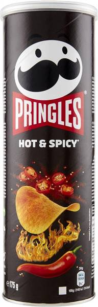 PRINGLES HOT E SPICY GR 175 X19