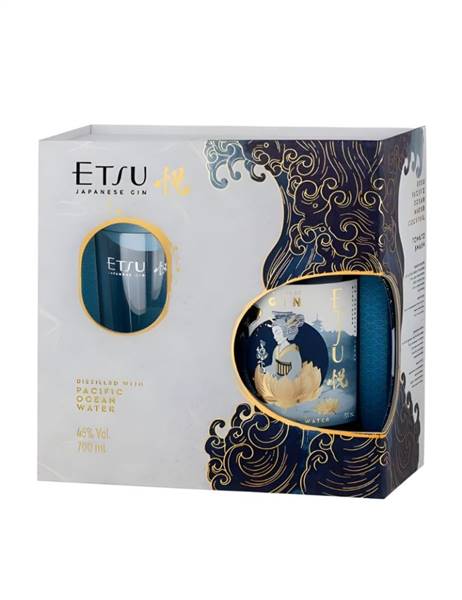 GIN ETSU PACIFIC OCEAN + BICCHIERE