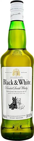 WHISKY BLACK & WHITE CL.70