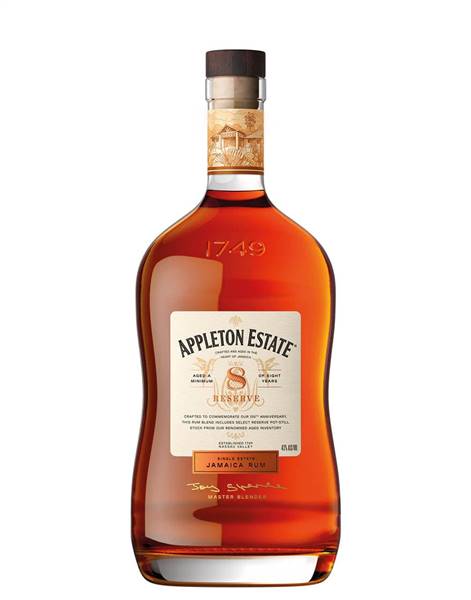RHUM APPLETON 8 YEAR RESERVE CL.70