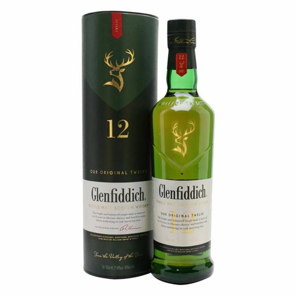 WHISKY GLENFIDDICH 12 ANNI CL.70