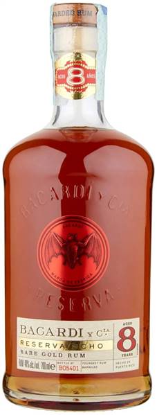 RHUM BACARDI 8 ANNI CL.70