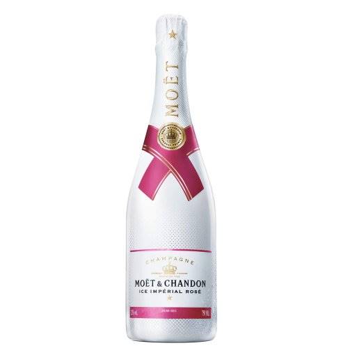 CHAMPAGNE MOET ICE ROSE' CL.75*