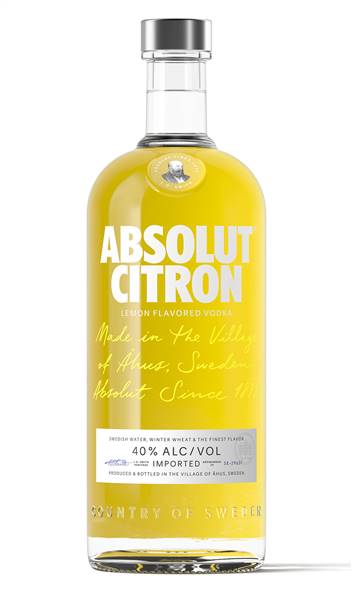 VODKA ABSOLUT CITRON LT.1-22-VODKA-Enoteca Guerrera