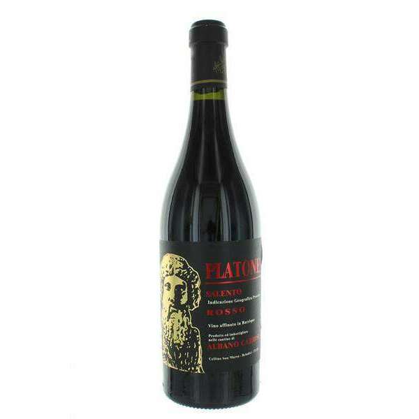 VINO PLATONE SALENTO ROSSO CARRISI CL.75