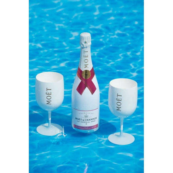 Champagne Moet Ice Rose'+ Bicchieri