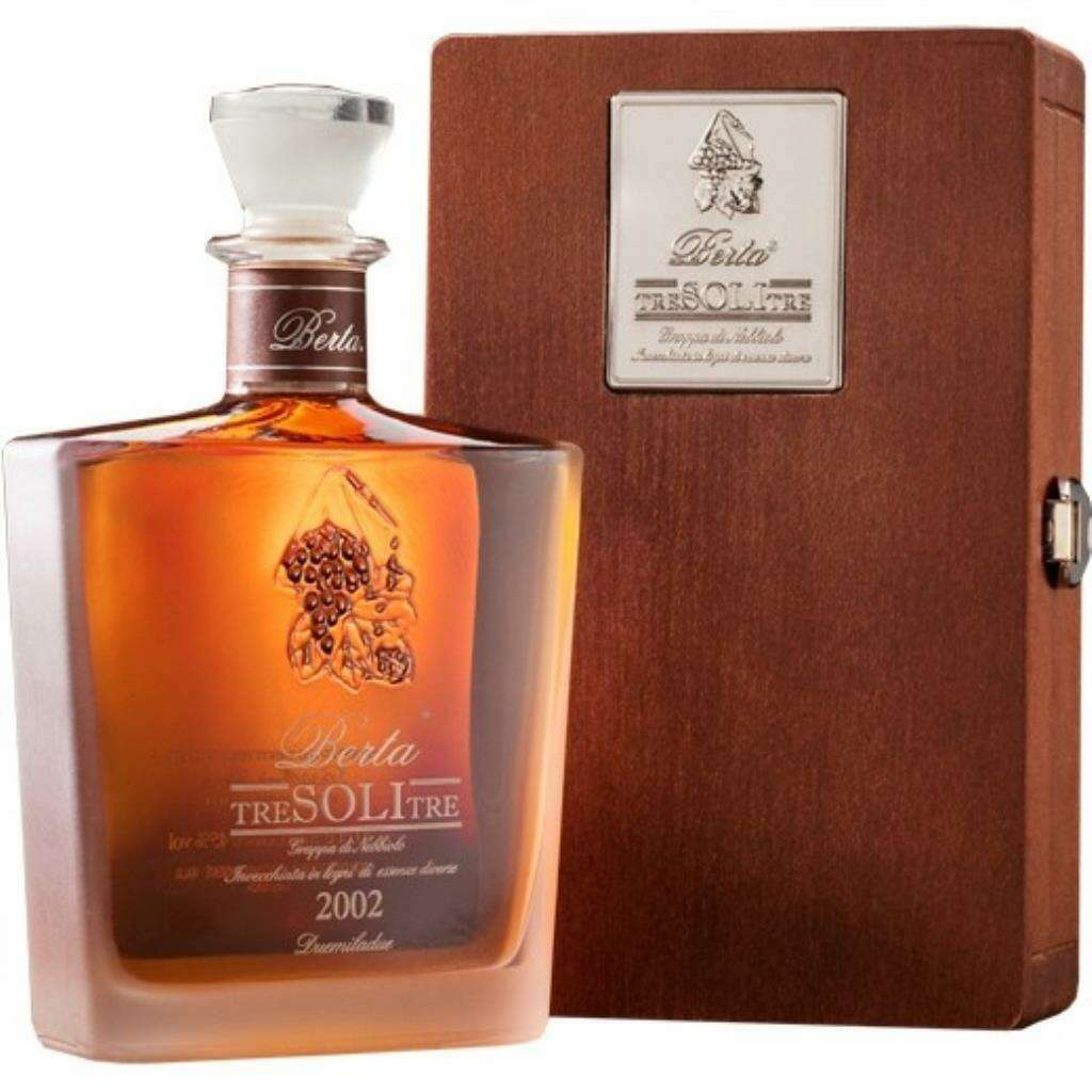 Grappa Berta Tre Soli Tre