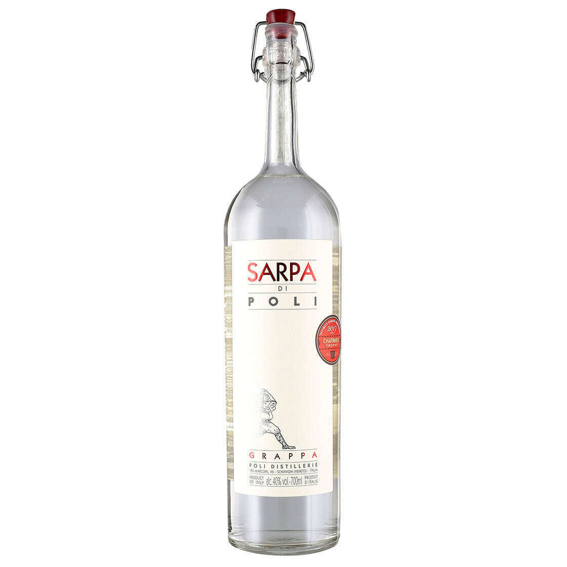 Grappa Poli Sarpa Bianca Senza Ast Cl 70