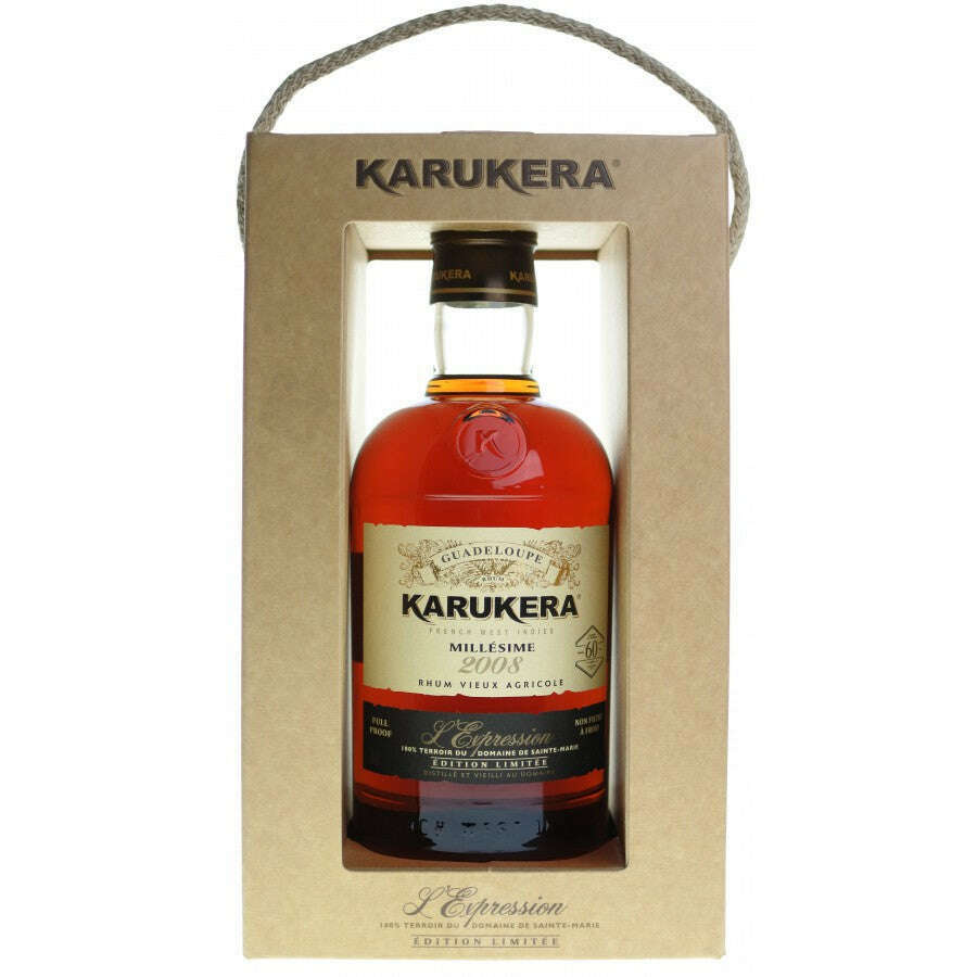Rhum Vieux Agric.karukera Millesime 2008