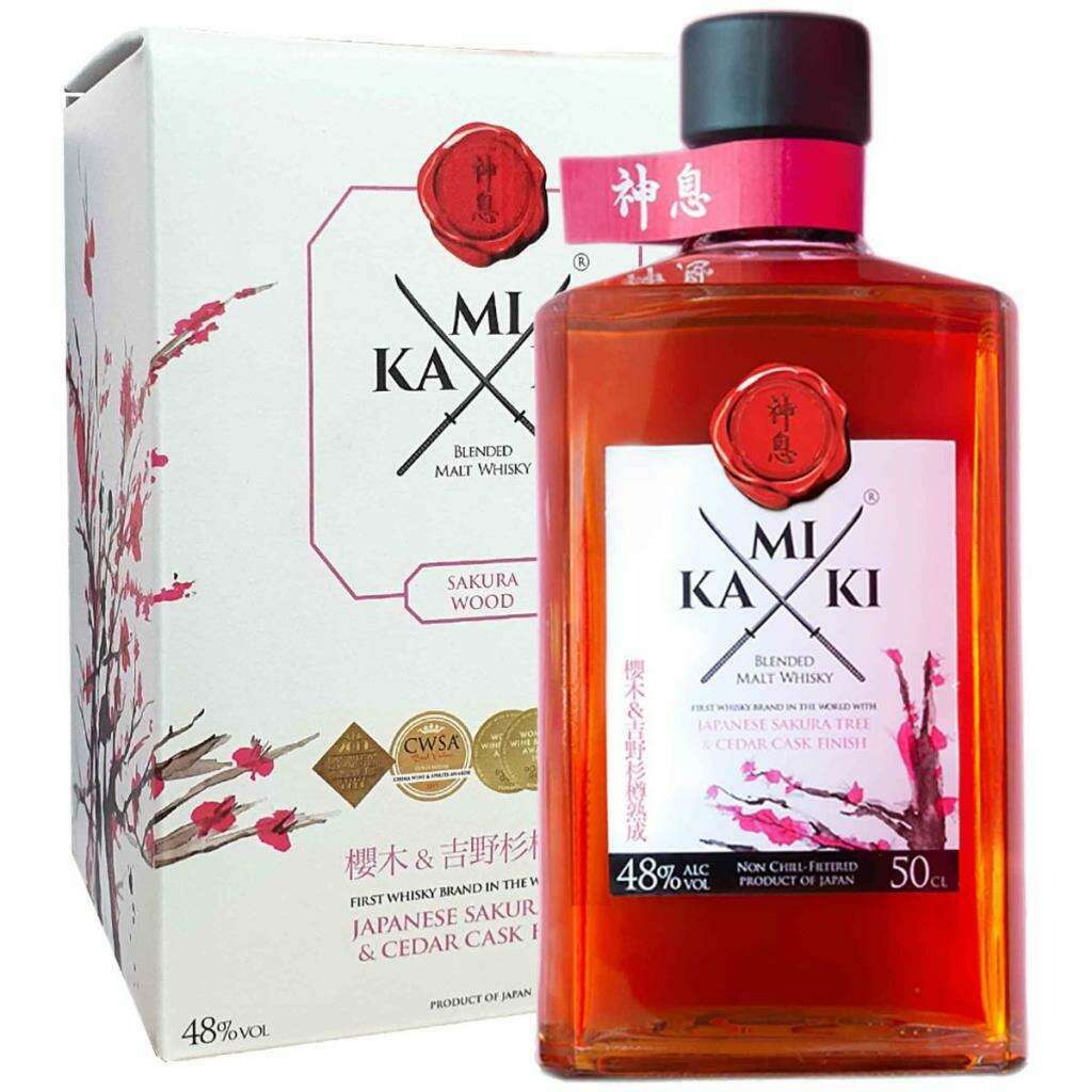 Whisky Kamiki Sakura Tree&cedar Casks