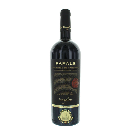 Vino Papale Varvaglione Primitivo Oro