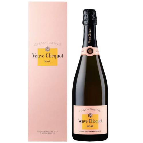 CHAMPAGNE VEUVE CLICQUOT ROSE AST