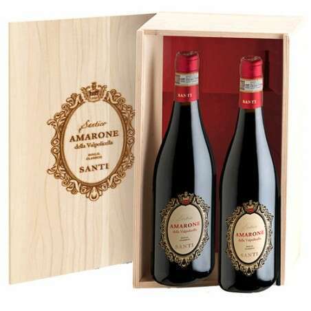 Cassetta 2 Bott Amarone Santi Santico