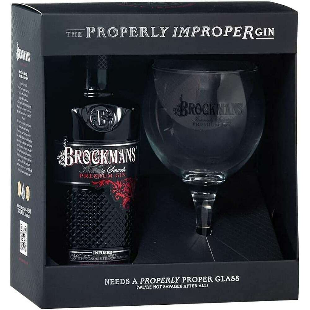 Gin Brockmans Pack 1 Bicchiere Cl.70