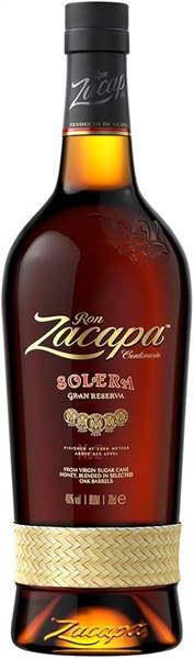 RHUM ZACAPA GRAN RESERVA SOLERA CL.70