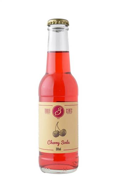 BIBITA THREE CENTS CHERRY SODA ML.200X24