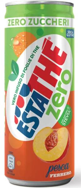 TE ESTATHE PESCA ZERO LATTINA CL 33 X 24