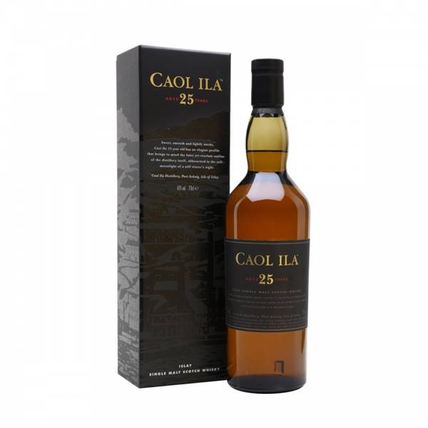 WHISKY CAOL ILA 25Y ASTUCCIO CL 70