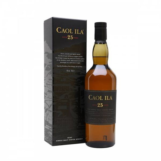 WHISKY CAOL ILA 25Y ASTUCCIO CL 70