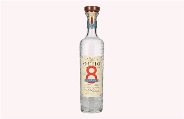 TEQUILA OCHO PLATA LA MESA CL 50