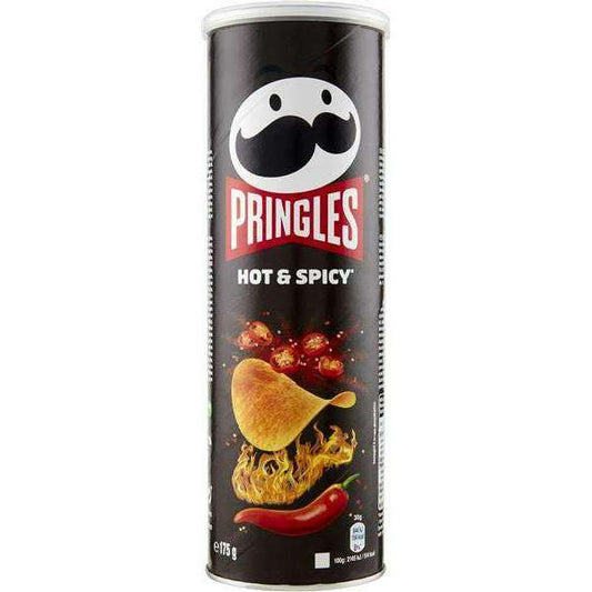 PRINGLES HOT E SPICY GR 175 X19