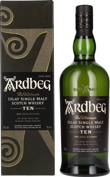 WHISKY ARDBEG ISLAY MALT 10 YEARS
