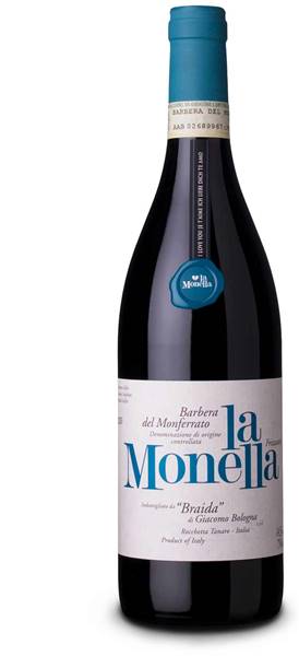 VINO LA MONELLA BARBERA FRIZZANTE BRAIDA