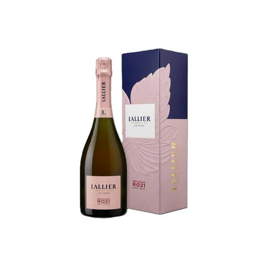 CHAMPAGNE LALLIER ROSE R021 CL 75