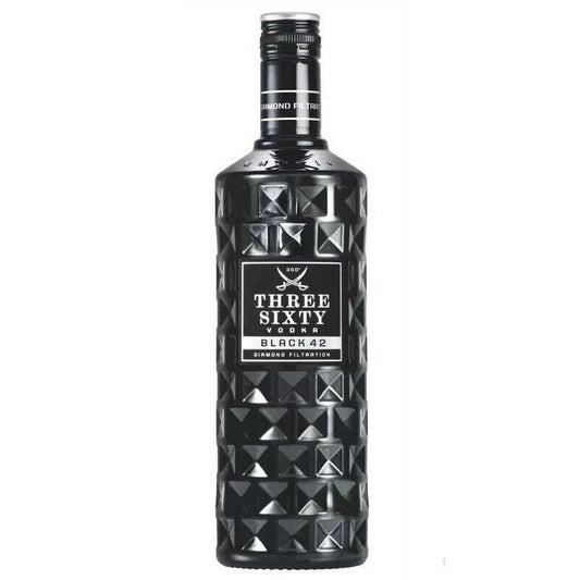 Vodka Three Sixty Black 42°cl.70