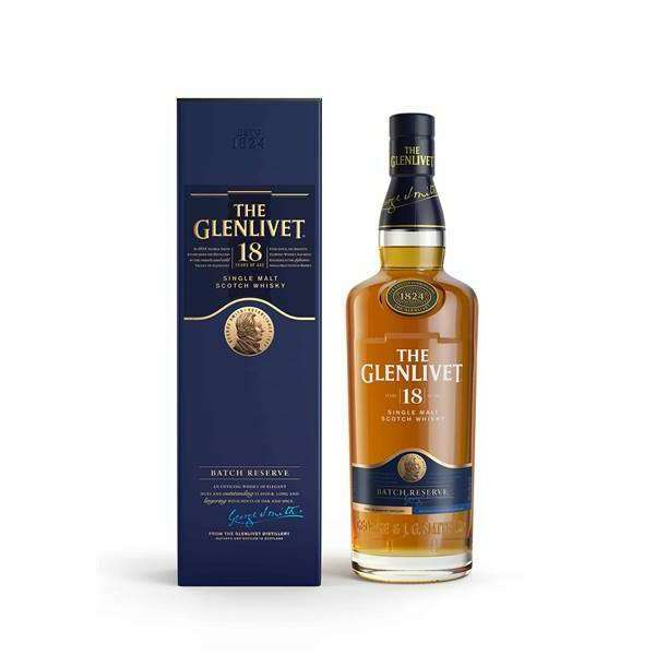 WHISKY GLENLIVET 18 ANNI CL.70