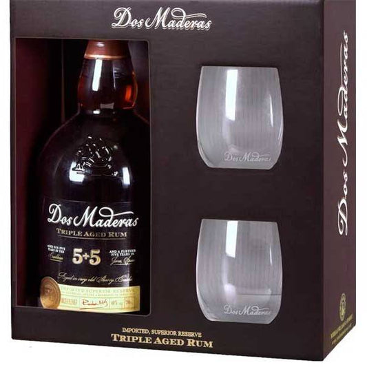 RHUM DOS MADERAS 5+5 CON BICCHIERI