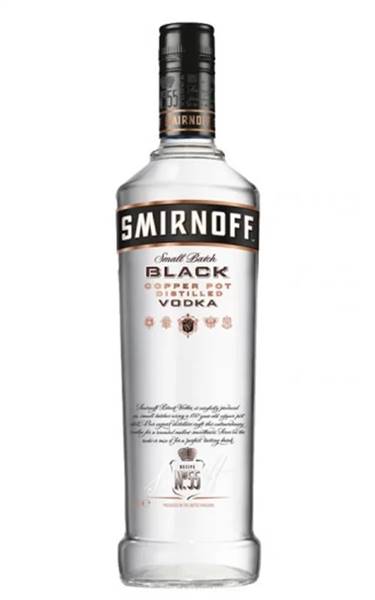 VODKA SMIRNOFF BLACK CL.70