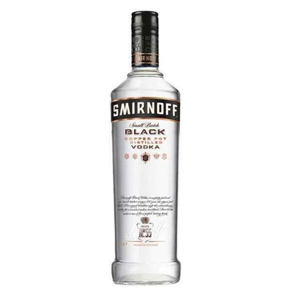 VODKA SMIRNOFF BLACK CL.70