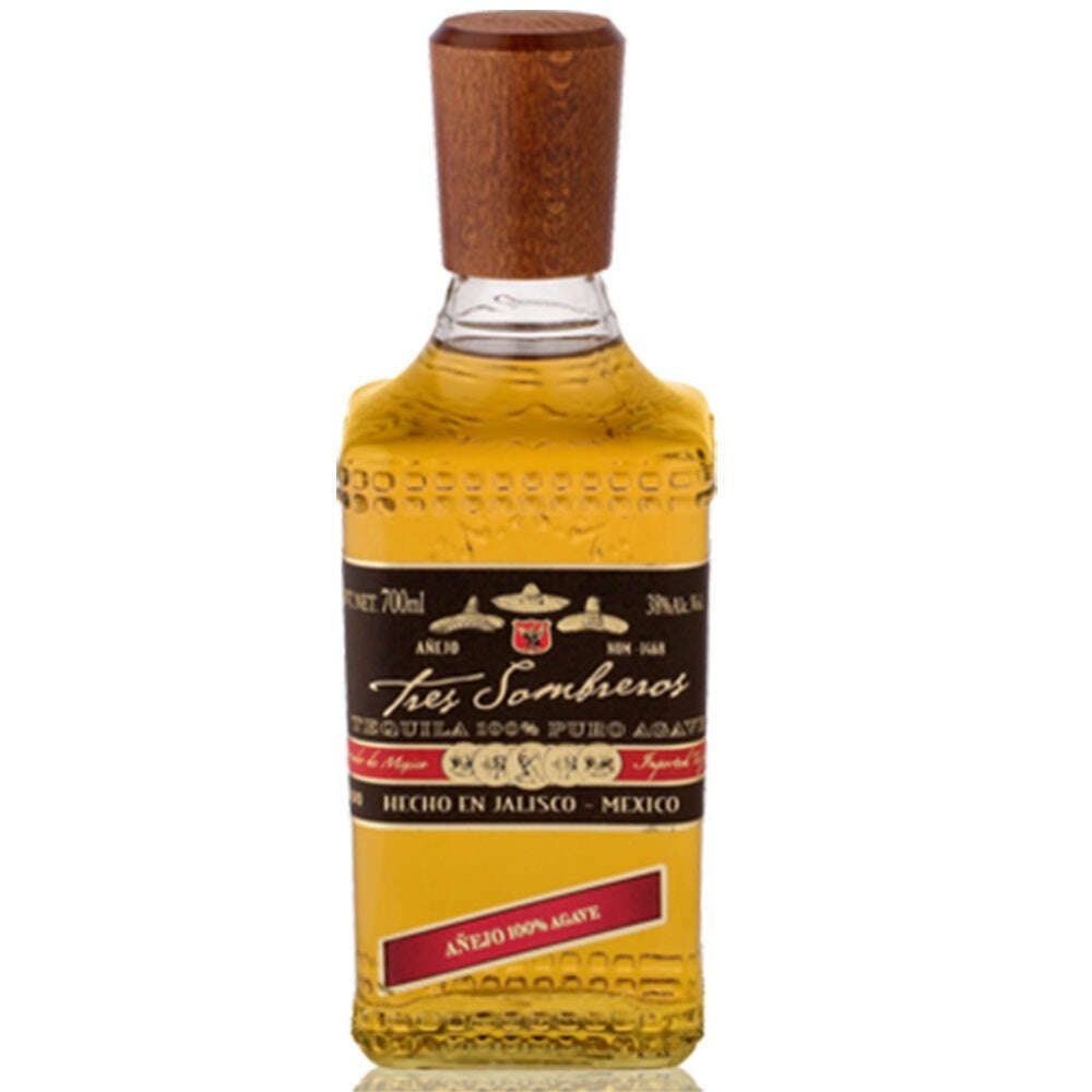 Tequila Tres Sombreros Cl.70 Anejo