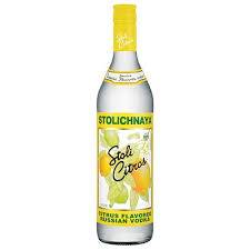 VODKA STOLICHNAYA CITROS CL.70