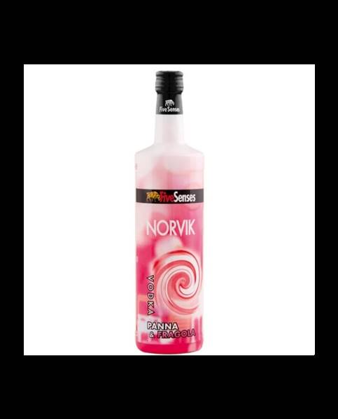 VODKA NORVIK PANNA&FRAGOLA CL.70