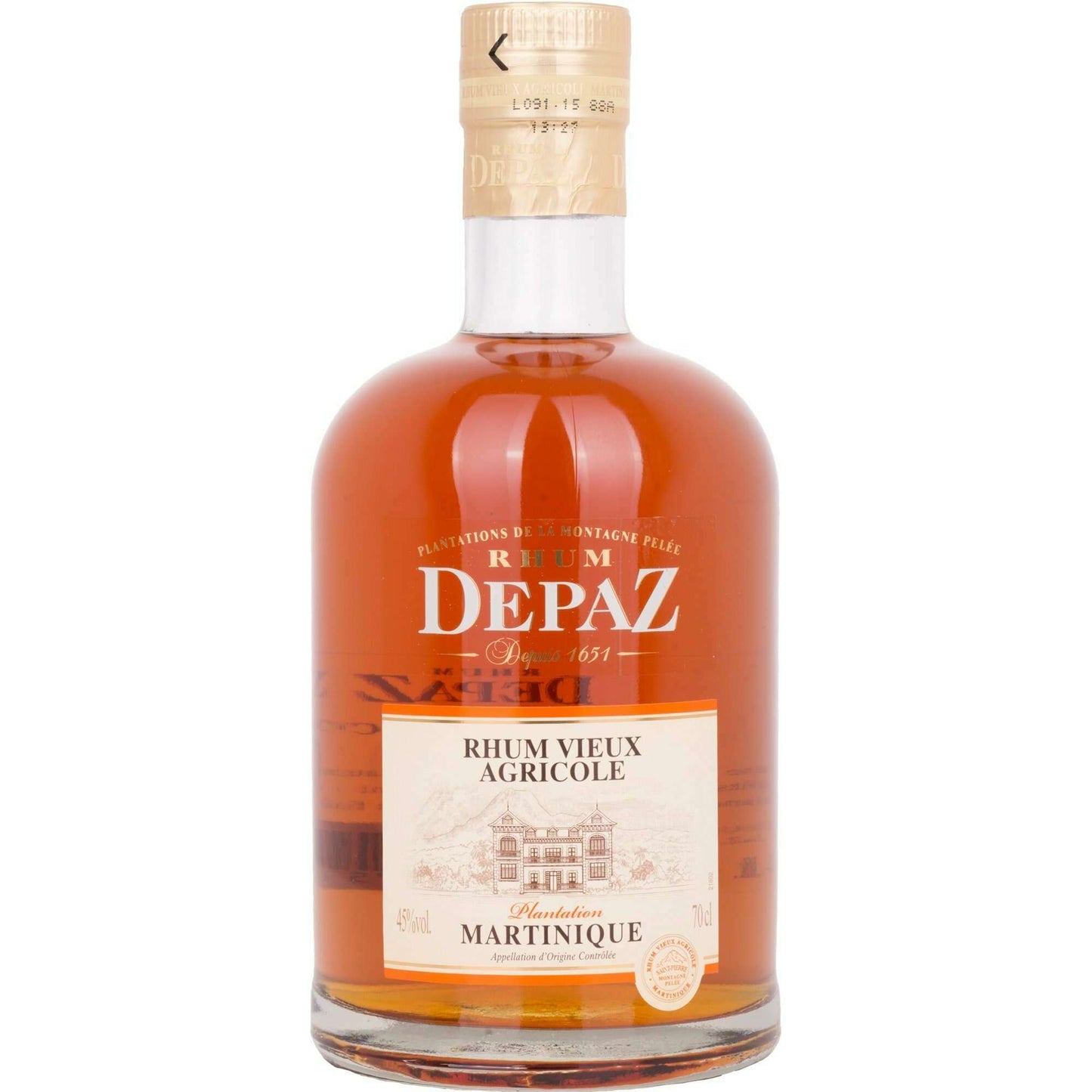 Rhum Depaz Vieux Agricole Cl.70