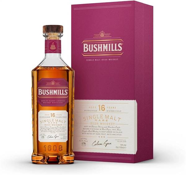 WHISKY BUSHMILLS 16 YEARS CL.70