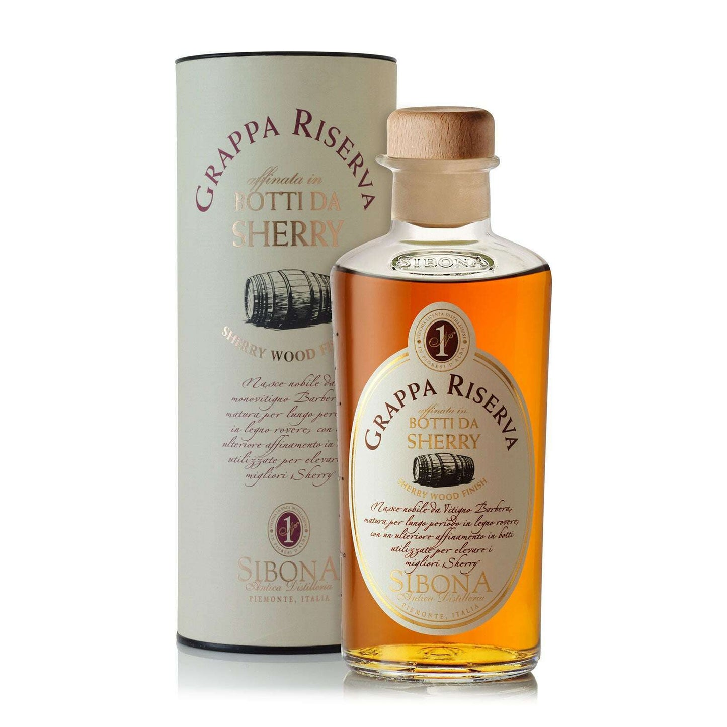 Grappa Sibona Botti Da Sherry Cl.50