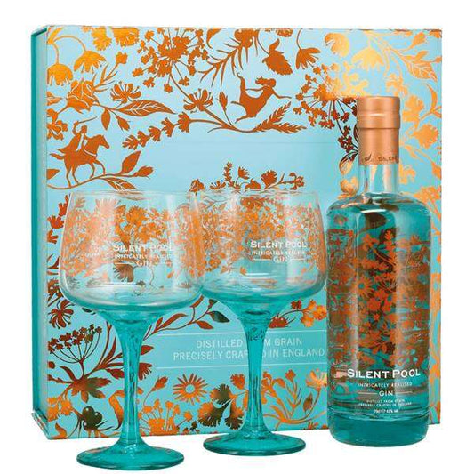 CONF.GIN SILENT POOL + 2 BICCHIERI